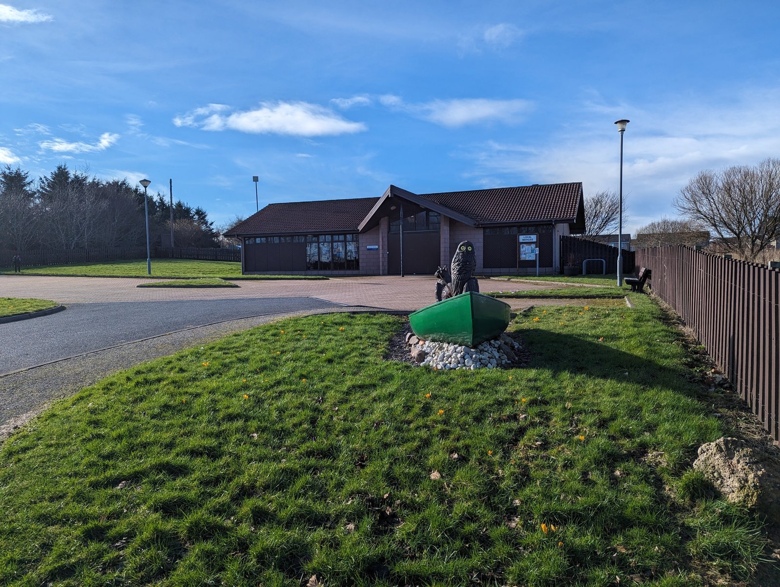 The country park and visitor centre at Balmedie.