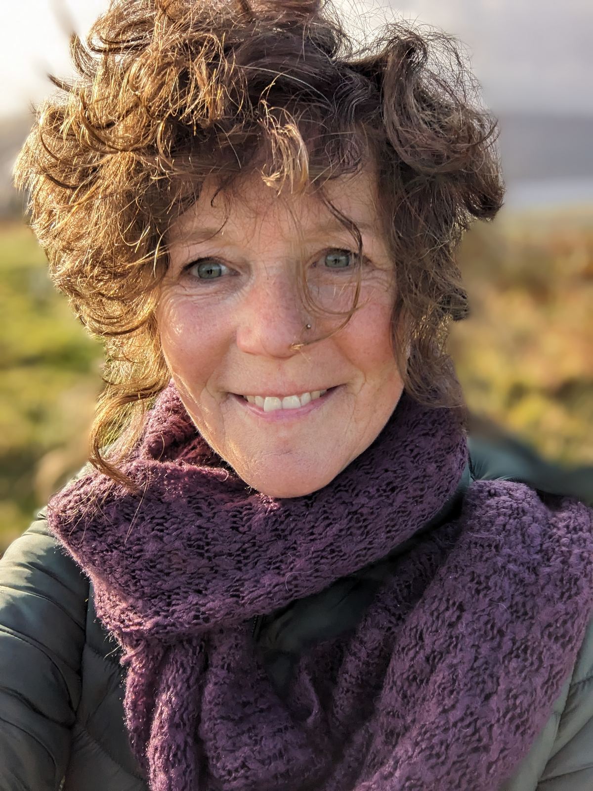 A happy autumn hillwalk on the moor above Callander in the Trossachs.