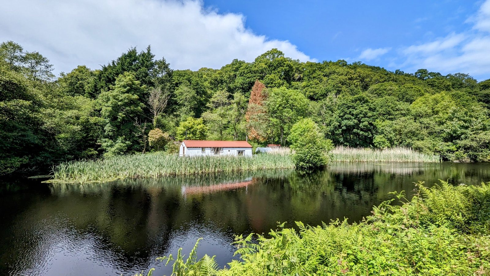 The view over Loch Crinan from the village.