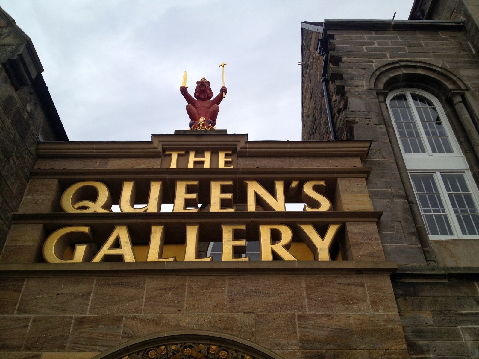 The Queen's Gallery at Holyrood, Edinburgh.
