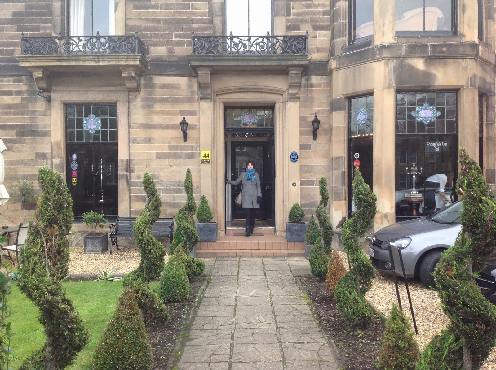 A Georgian townhouse hotel in Edinburgh.
