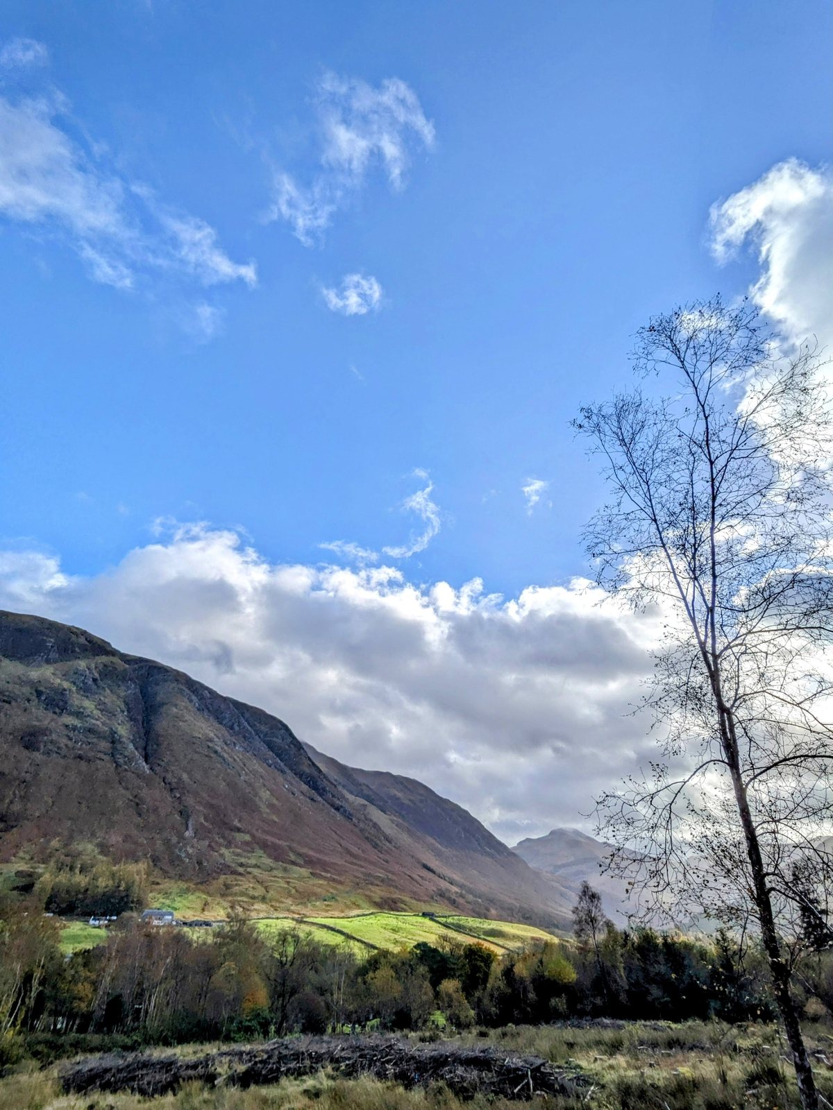 The River Nevis running through Glen Nevis.