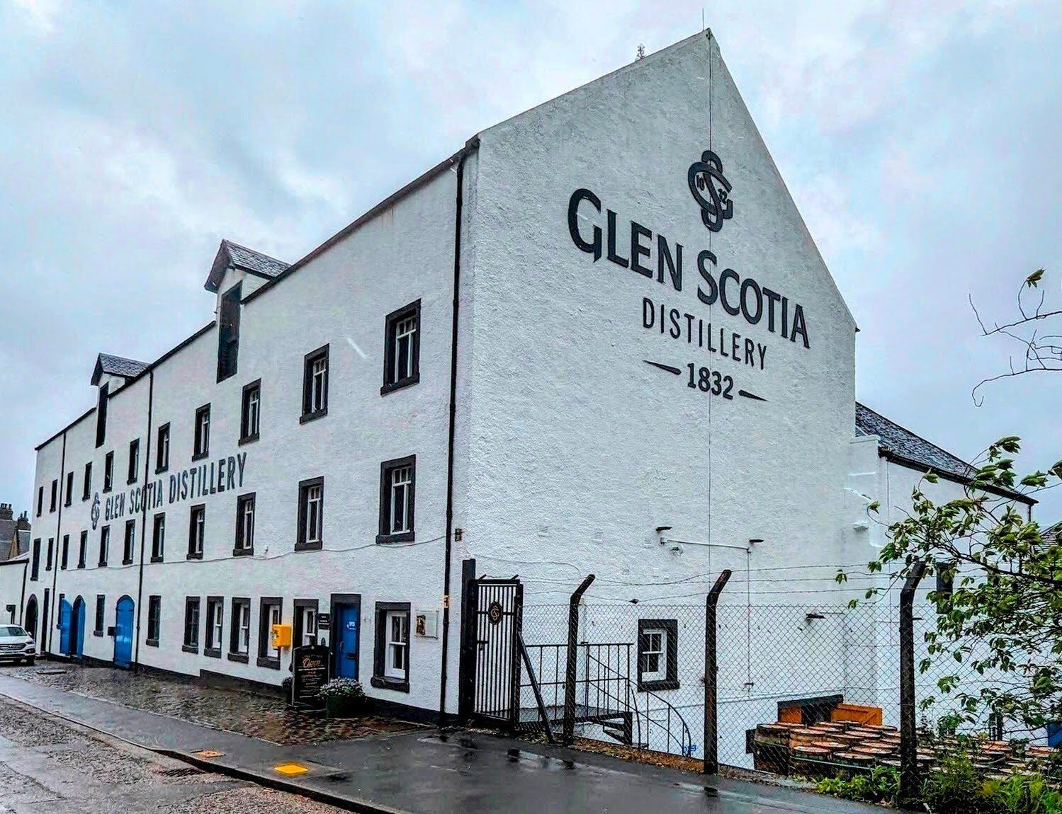 Glen Scotia 15 Year Old in the distillery shop, Campbeltown.