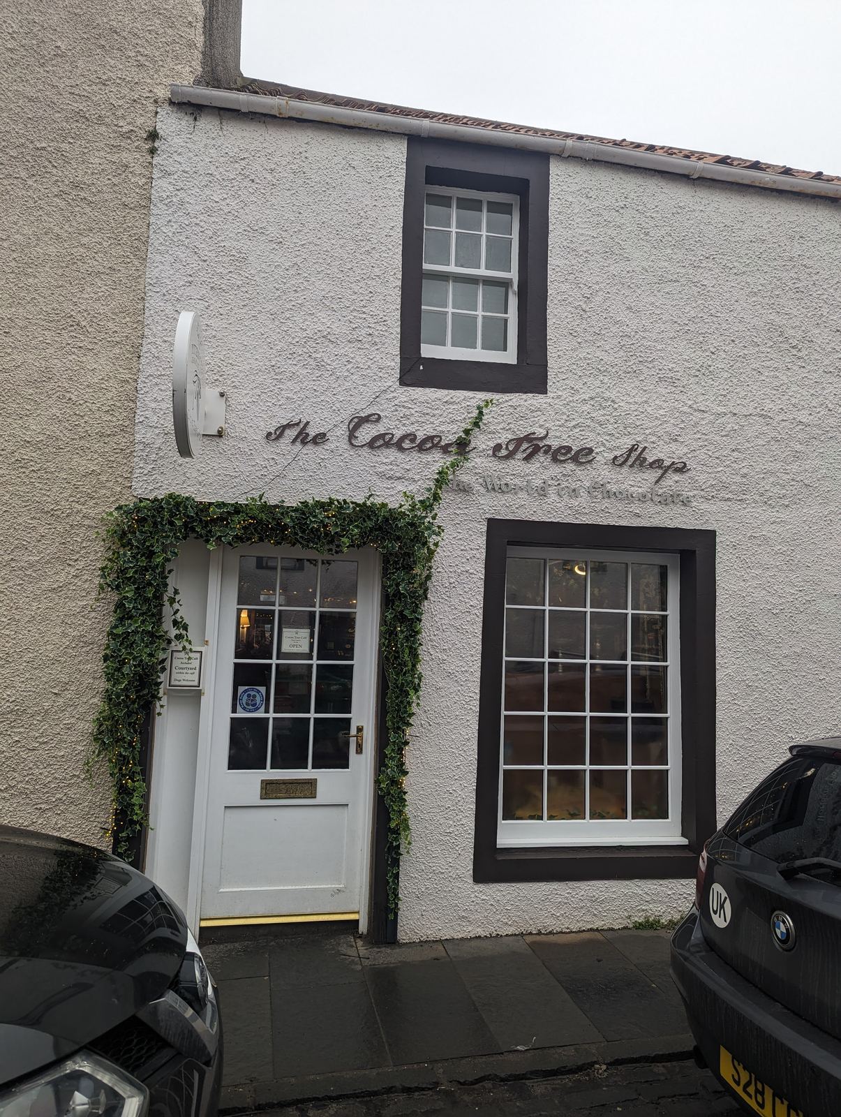 The Cocoa Tree Shop and Cafe on Pittenweem's High Street