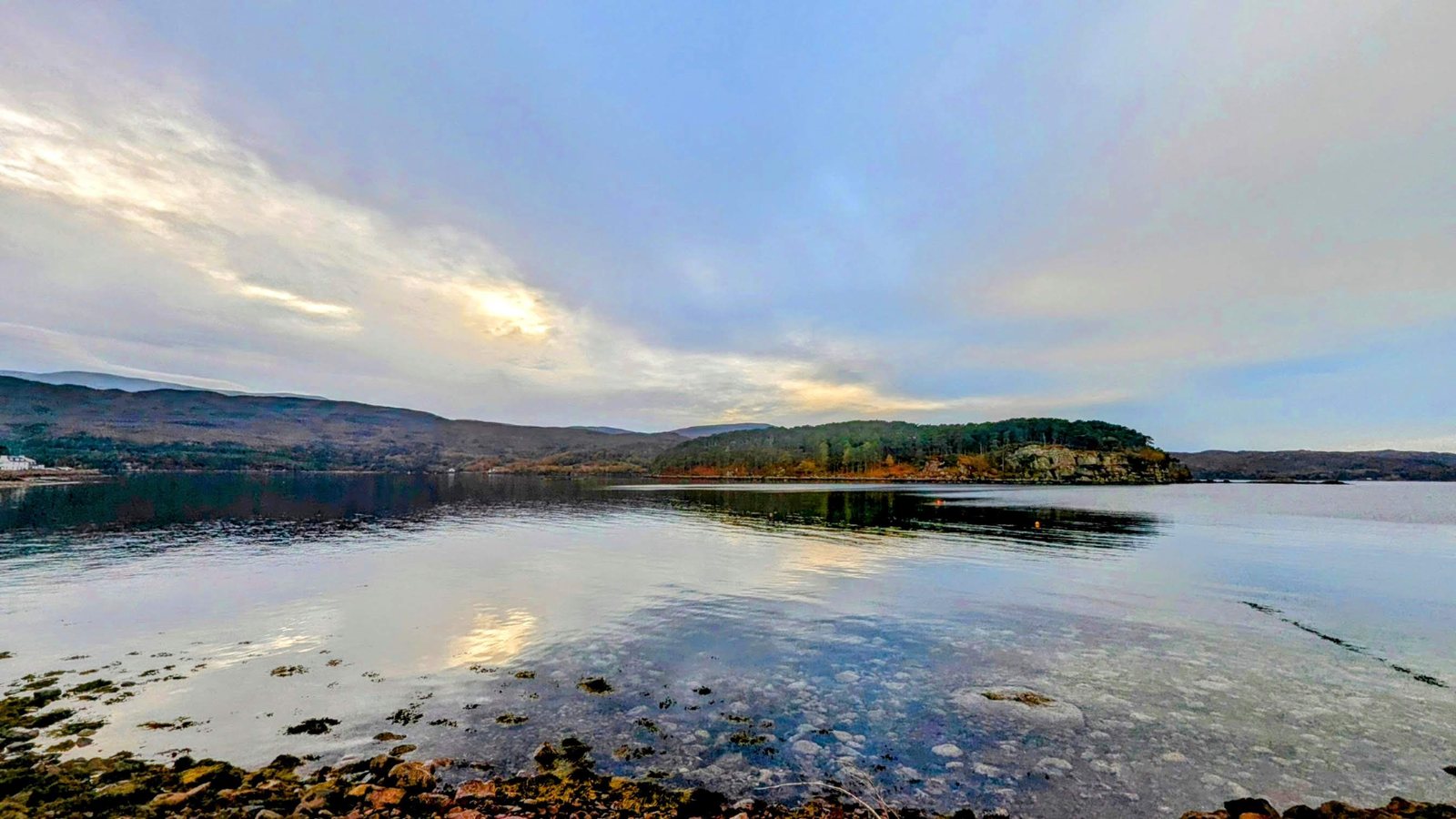 Sunset over Loch Shieldaig.