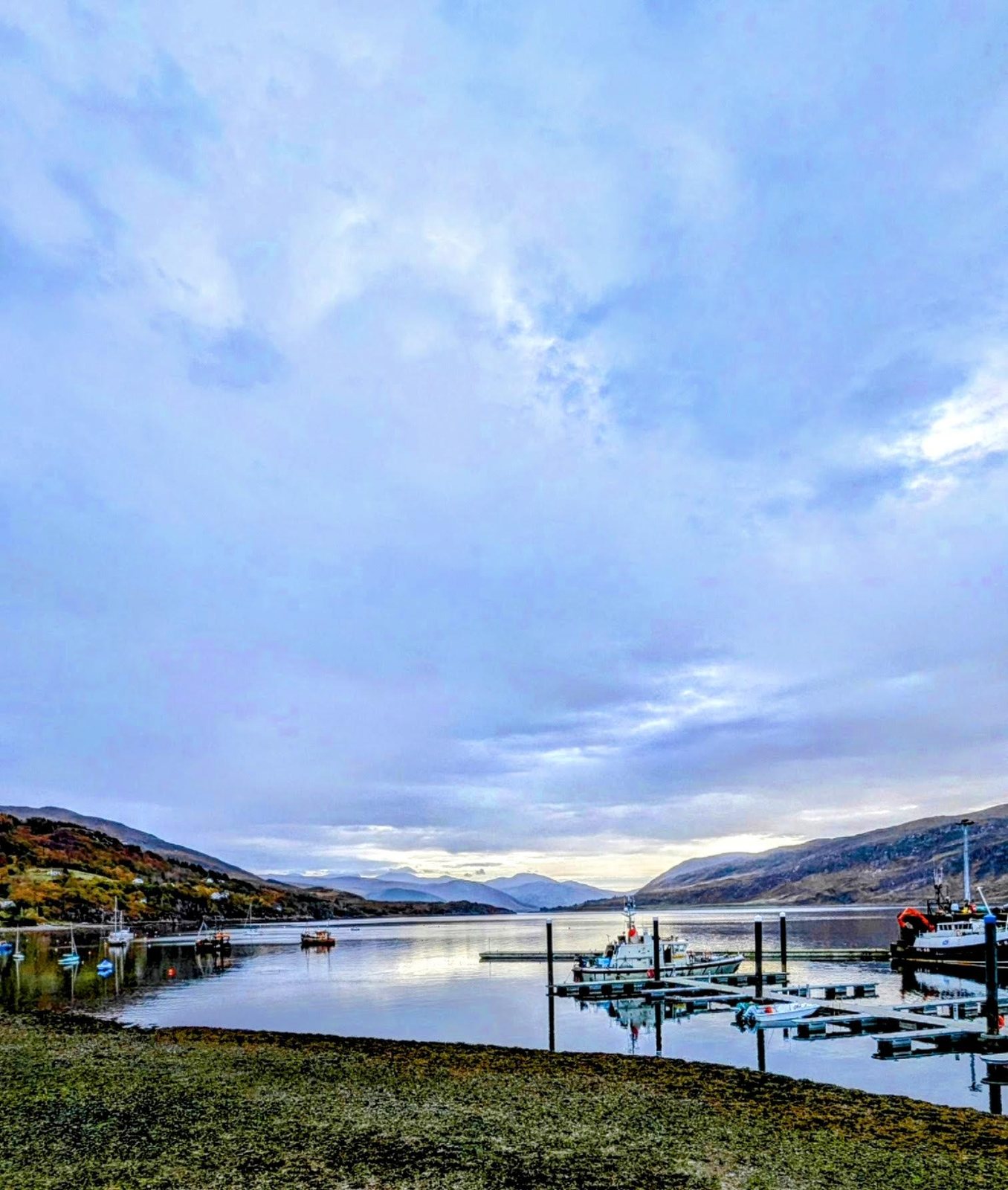 The pier and jetty at Ullapool.