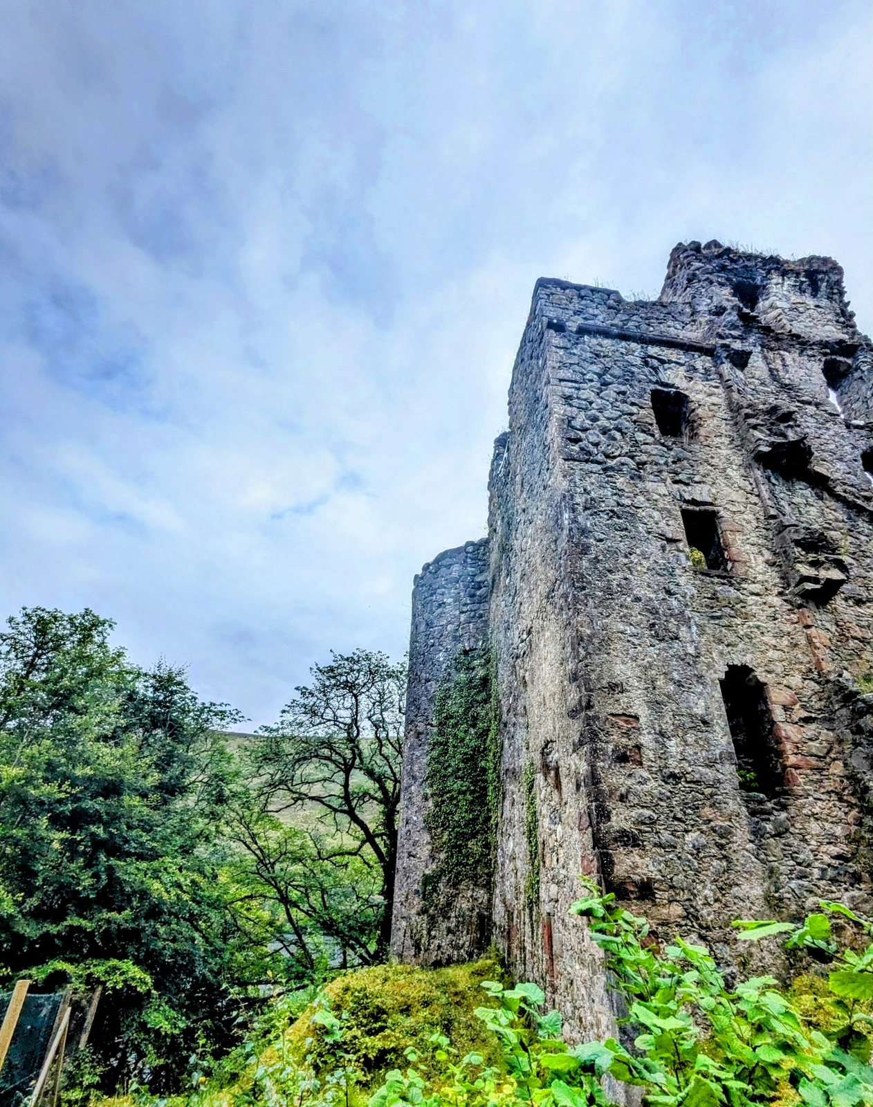 Invergarry Castle, ruined seat of the MacDonells of Glengarry